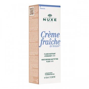 NUXE CRÈME FRAICHE DE BEAUTÉ FLUIDO MATIFICANTE HIDRATANTE 50 ML