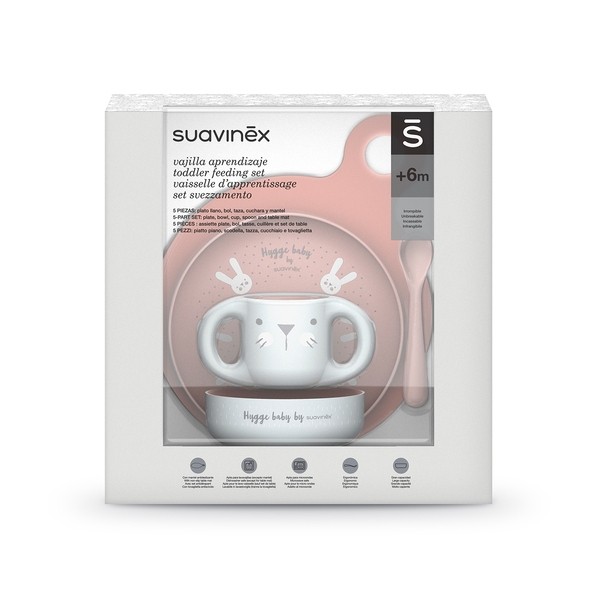 SUAVINEX VAJILLA INFANTIL NIÑA +6M
