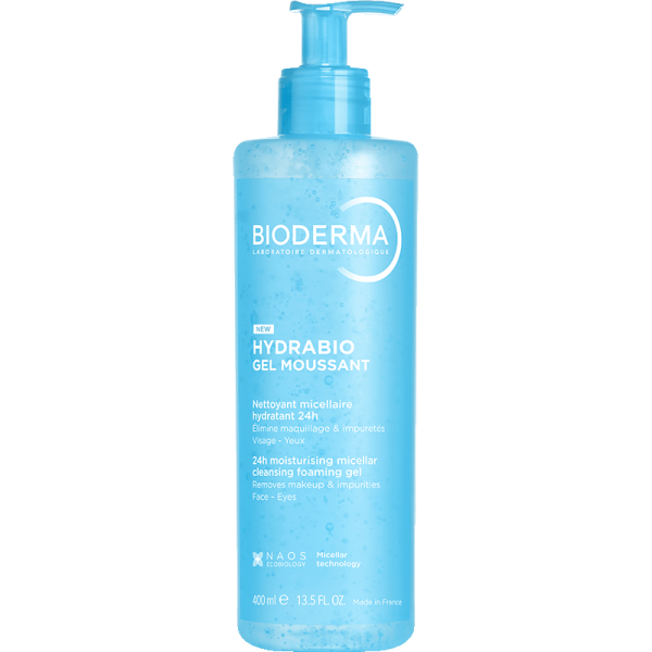 BIODERMA HYDRABIO GEL MOUSSANT 400 ML