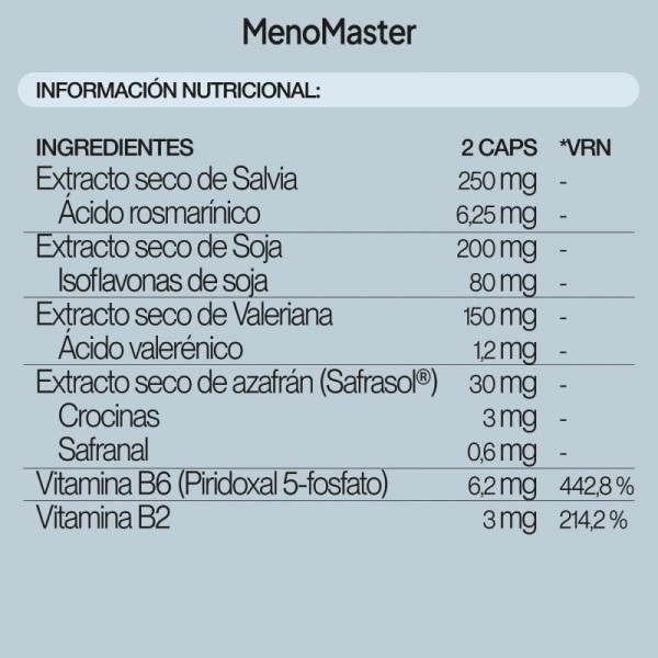 IVB Menomaster 60 cápsulas