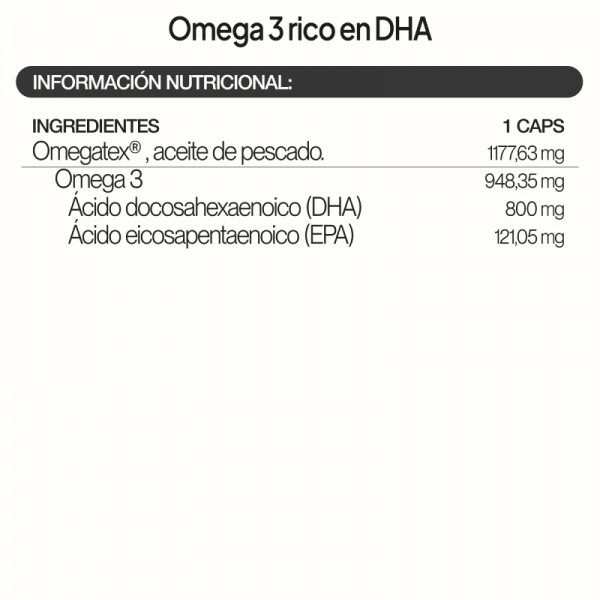 IVB Omega-3 DHA 30 cápsulas
