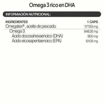 IVB Omega-3 DHA 30 cápsulas