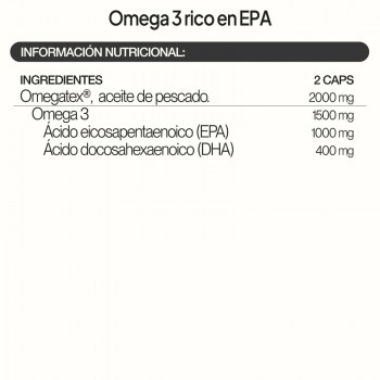 IVB Omega-3 EPA 60 cápsulas