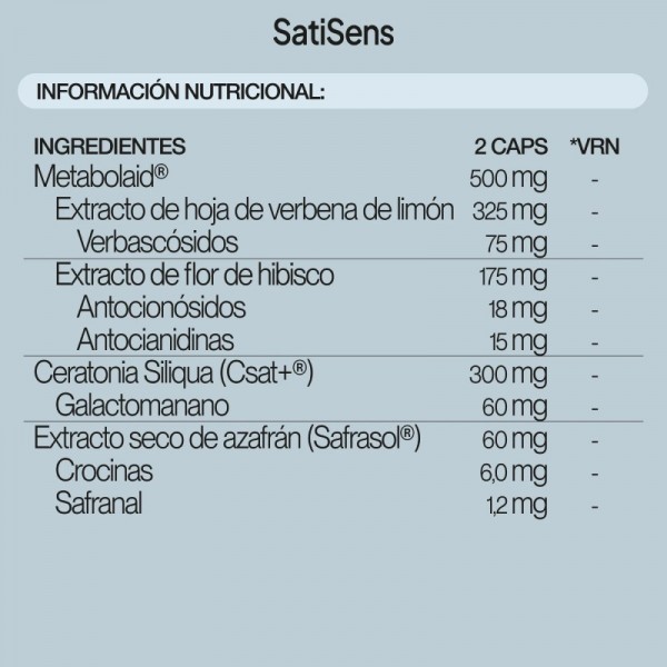 IVB Satisens 60 cápsulas